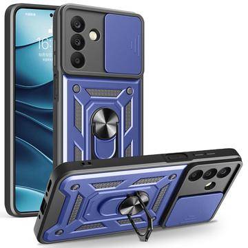 Funda híbrida con anillo giratorio y protector de cámara para Samsung Galaxy A26