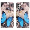 Funda Style para Samsung Galaxy A26 - Estilo Cartera - Mariposa Azul
