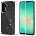 Funda de TPU Samsung Galaxy A26 Tech-Protect FlexAir Glitter - Transparente