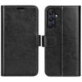 Funda de cartera con cierre magnético para Samsung Galaxy A26 - Negro