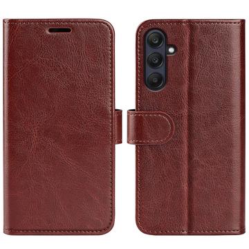 Funda de cartera con cierre magnético para Samsung Galaxy A26 - Marrón