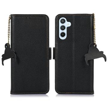 Funda con RFID para Samsung Galaxy A26 - Estilo Cartera - Negro