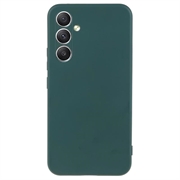 Carcasa de TPU Anti-Huellas Dactilares Mate para Samsung Galaxy A34 5G - Verde Militar