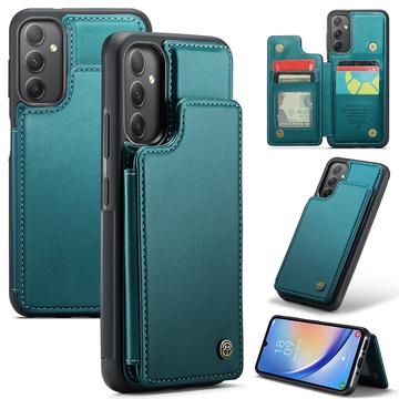 Funda Samsung Galaxy A34 5G Caseme C22 RFID Card Wallet - Verde