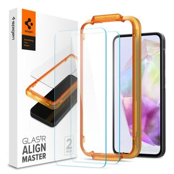 Protector de Pantalla Spigen ALM Glas.tR para Samsung Galaxy A35 - 2 Unidades