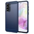 Carcasa de TPU Brushed para Samsung Galaxy A36/A56 - Fibra de Carbono