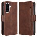 Funda tipo billetera con tarjetero para Samsung Galaxy A36 - Marrón