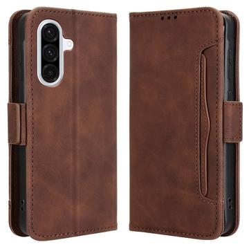 Funda tipo billetera con tarjetero para Samsung Galaxy A36 - Marrón