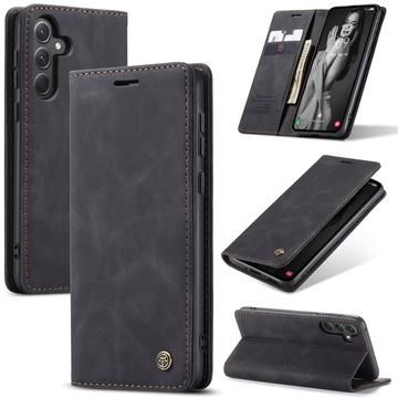 Funda Caseme Serie 013 para Samsung Galaxy A36 - Estilo Cartera - Negro