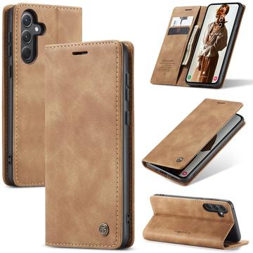 Funda Caseme Serie 013 para Samsung Galaxy A36 - Estilo Cartera - Marrón