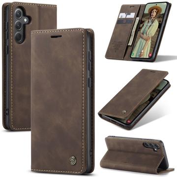 Funda Caseme Serie 013 para Samsung Galaxy A36 - Estilo Cartera - Café