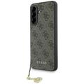 Carcasa Híbrida Guess 4G Charms Collection para Samsung Galaxy A36 - Marrón
