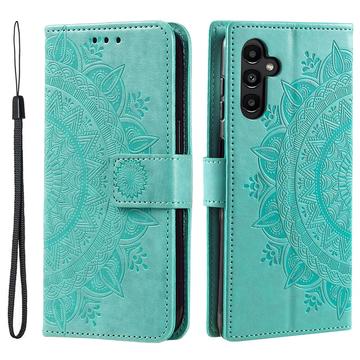 Funda Mandala Series para Samsung Galaxy A36 - Estilo Cartera - Verde