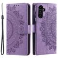 Funda Mandala Series para Samsung Galaxy A36 - Estilo Cartera - Púrpura
