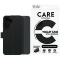 Funda tipo billetera con soporte Samsung Galaxy A36 PanzerGlass Care Feature - Negro
