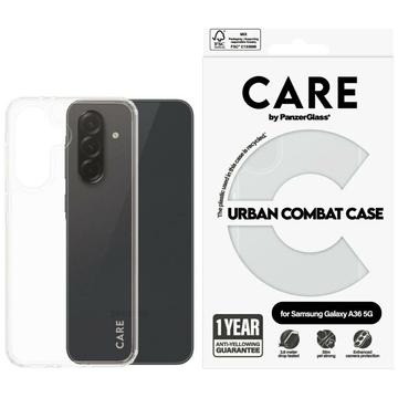 Funda PanzerGlass Care Urban Combat para Samsung Galaxy A36 - Transparente