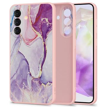 Funda de Silicona Tech-Protect Icon para Samsung Galaxy A36 - Mármol