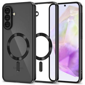 Funda Tech-Protect MagFlex para Samsung Galaxy A36 - Compatible con MagSafe - Transparente / Negro