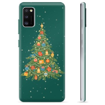 Funda de TPU para Samsung Galaxy A41 - Árbol de Navidad