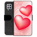 Funda Cartera Premium para Samsung Galaxy A42 5G - Amor