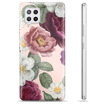 Funda de TPU para Samsung Galaxy A42 5G - Flores Románticas