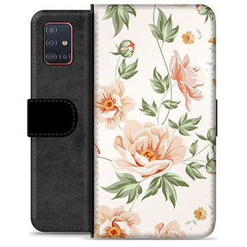 Funda Cartera Premium para Samsung Galaxy A51 - Floral