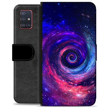 Funda Cartera Premium para Samsung Galaxy A51 - Galaxia