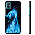 Carcasa Protectora para Samsung Galaxy A51 - Dragón de Fuego Azul