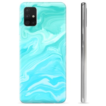 Funda de TPU para Samsung Galaxy A51 - Mármol Azul