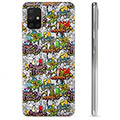 Funda de TPU para Samsung Galaxy A51 - Graffiti