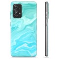 Funda de TPU para Samsung Galaxy A52 5G, Galaxy A52s - Mármol Azul