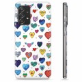 Funda de TPU para Samsung Galaxy A52 5G, Galaxy A52s - Corazones