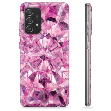 Funda de TPU para Samsung Galaxy A52 5G, Galaxy A52s - Cristal Rosa