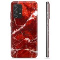 Funda de TPU para Samsung Galaxy A52 5G, Galaxy A52s - Mármol Rojo