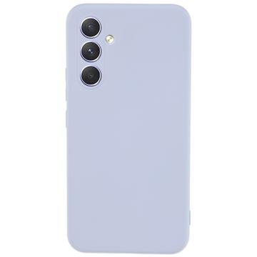 Carcasa Anti-Huellas Dactilares Mate de TPU para Samsung Galaxy A54 5G - Violeta Claro