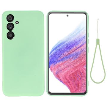 Funda de Silicona Líquida para Samsung Galaxy A54 5G - Verde