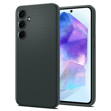 Carcasa Spigen Liquid Air para Samsung Galaxy A55 - Verde Oscuro