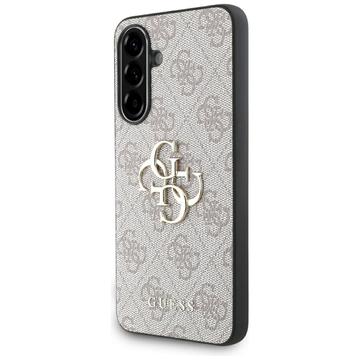 Funda híbrida Guess 4G Big Metal Logo para Samsung Galaxy A56 - Rosa