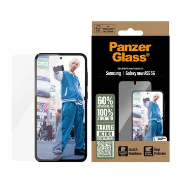 Protector de Pantalla PanzerGlass Ultra-Wide Fit para Samsung Galaxy A56 - 9H
