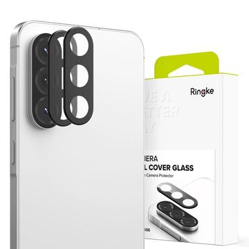 Protector Vidro Templado para Lente Cámara Ringke para Samsung Galaxy A56 - 2 Piezas - Negro