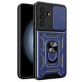 Funda híbrida con anillo giratorio y protector de cámara para Samsung Galaxy A56