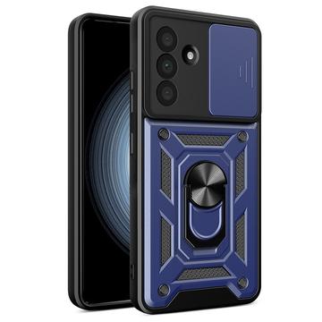 Funda híbrida con anillo giratorio y protector de cámara para Samsung Galaxy A56