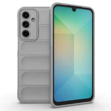 Carcasa de TPU Rugged para Samsung Galaxy A56 - Gris Claro