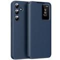 Funda Samsung Galaxy A56 Smart Clear View Flip con ranura para tarjetas