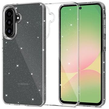 Funda de TPU Samsung Galaxy A56 Tech-Protect FlexAir Glitter - Transparente