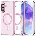 Funda Tech-Protect MagFlex para Samsung Galaxy A56 - Compatible con MagSafe - Rosa Dorado