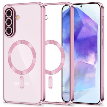 Funda Tech-Protect MagFlex para Samsung Galaxy A56 - Compatible con MagSafe - Rosa Dorado