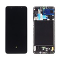 Carcasa Frontal & Pantalla LCD GH82-19747A para Samsung Galaxy A70 - Negro
