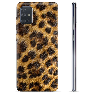 Funda de TPU para Samsung Galaxy A71 - Leopardo