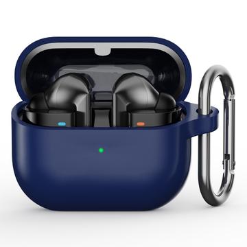 Carcasa de Silicona con Mosquetón para Samsung Galaxy Buds3 Pro - Azul Oscuro